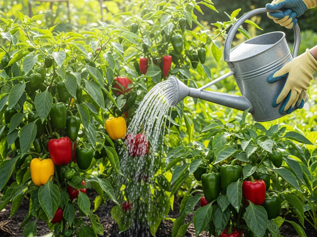 Watering Peppers: Tips for Optimal Growth and Flavor