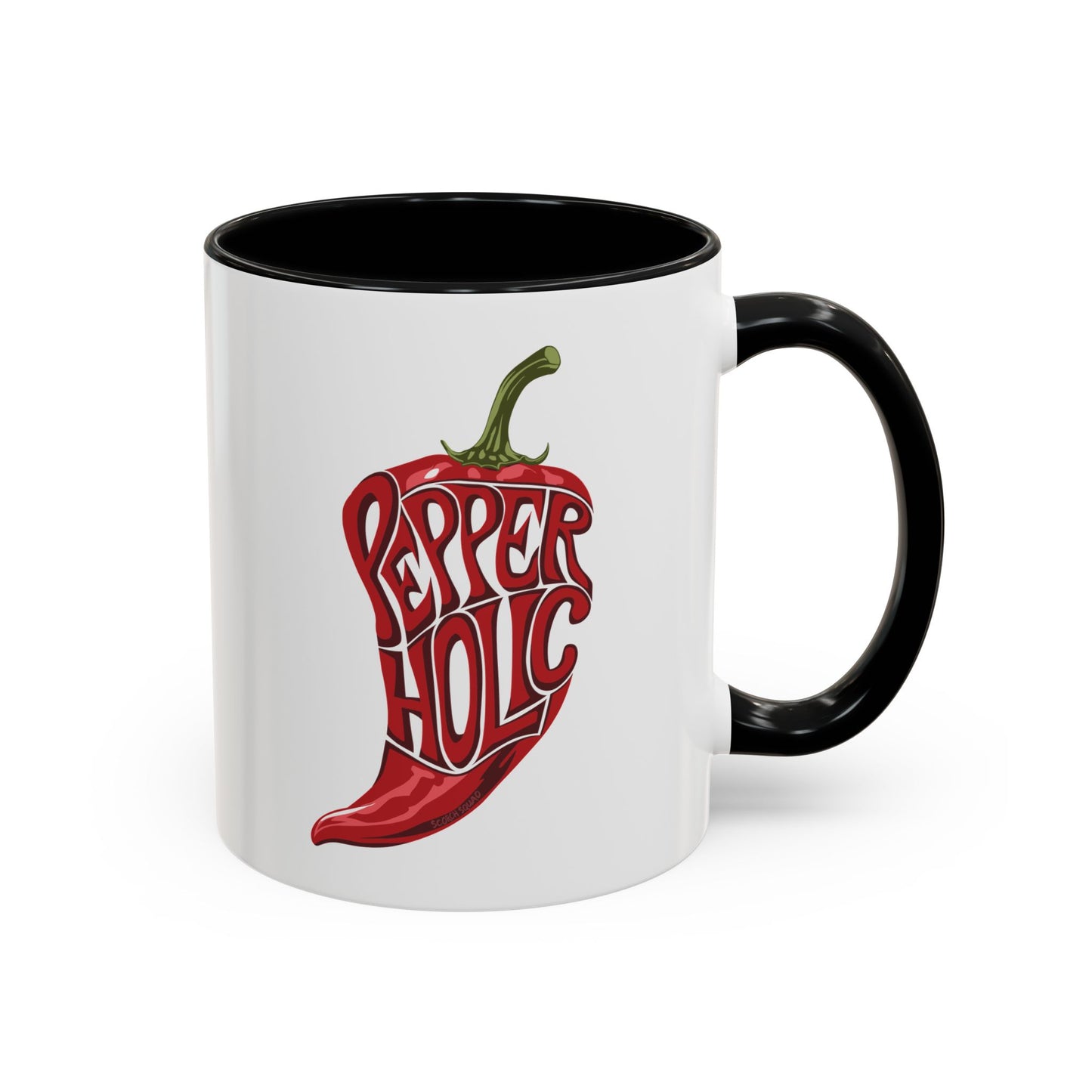 Pepperholic, Hot Chili Pepper Accent Mug