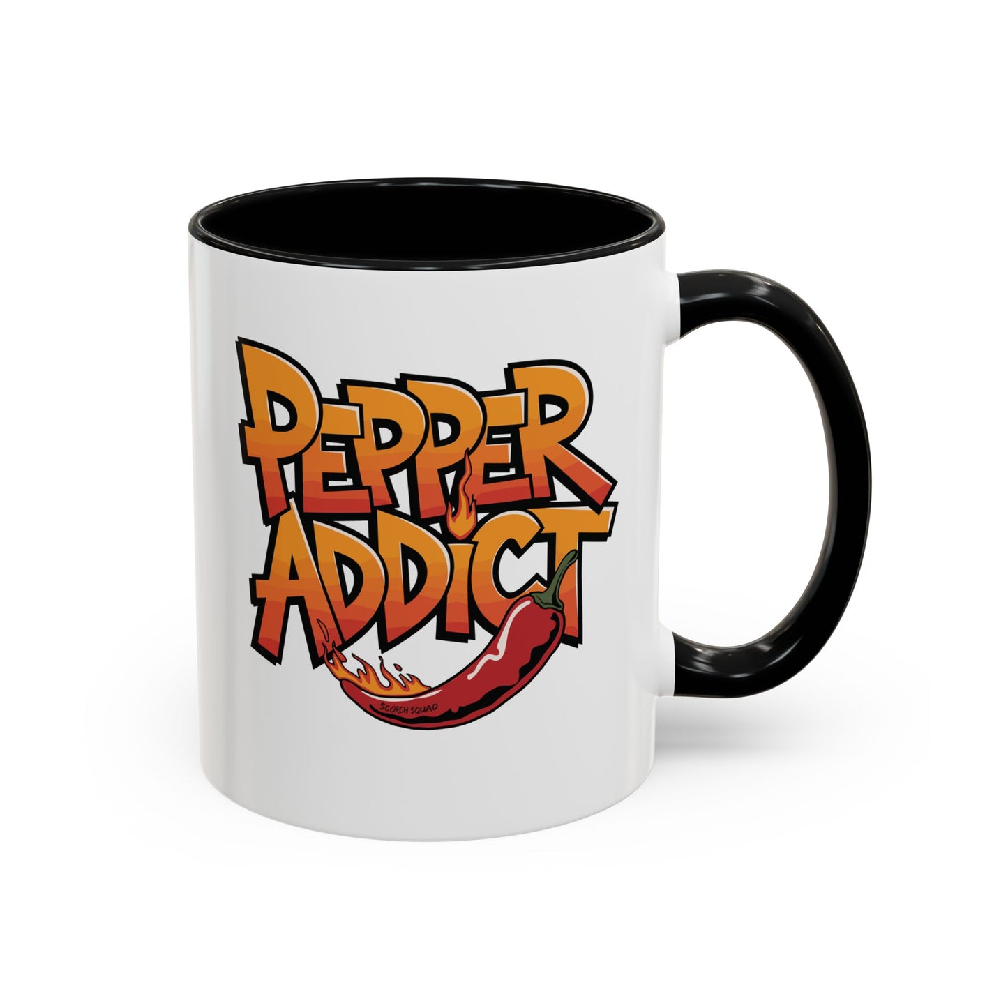 Pepper Addict, Pepper Lovers Accent Mug