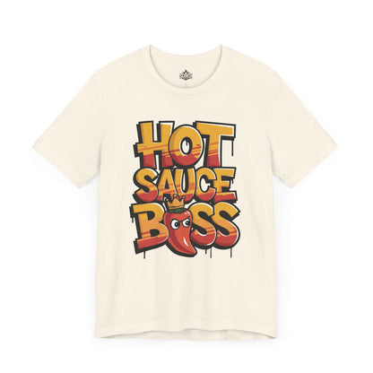 Hot Sauce Boss, Spicy Short Sleeve Tee Shirt