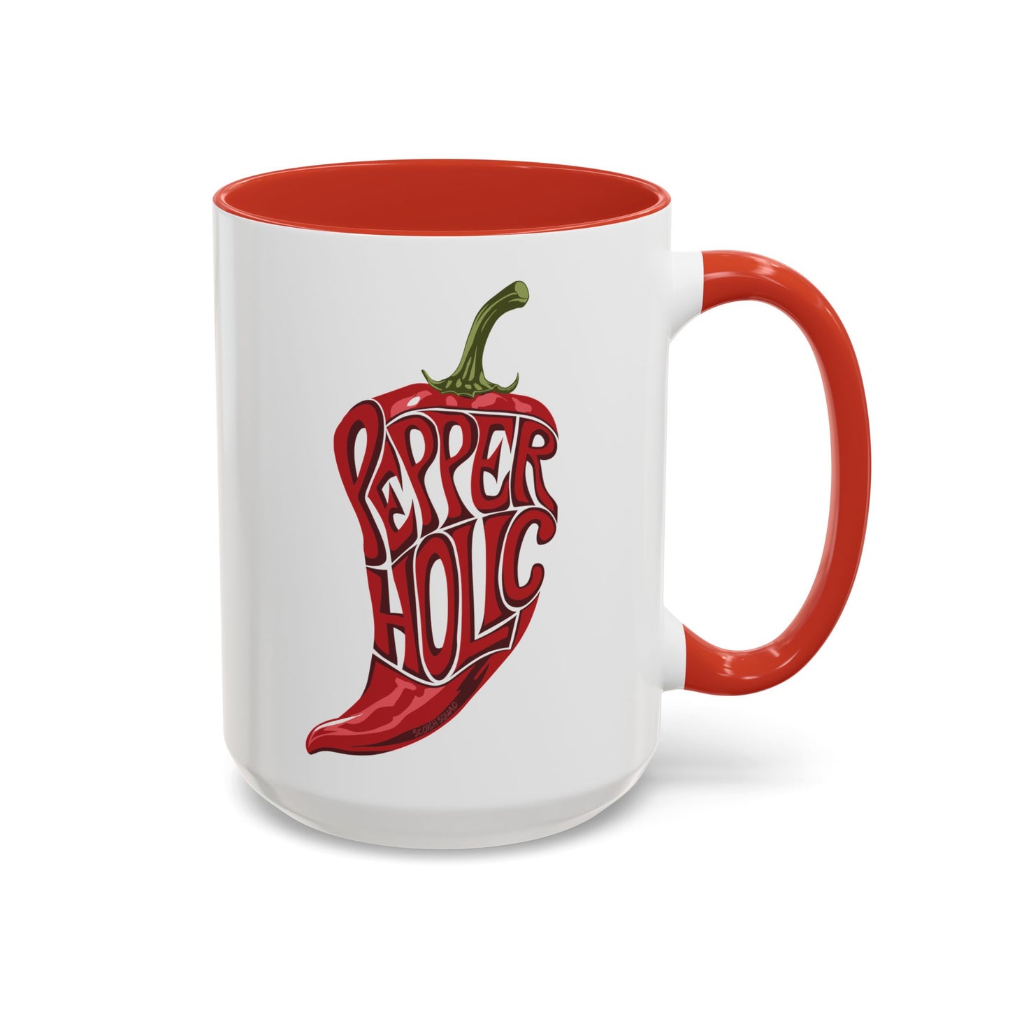 Pepperholic, Hot Chili Pepper Accent Mug