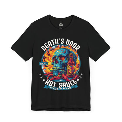 Death's Door Hot Sauce, We Hear You Knockin' T-Shirt