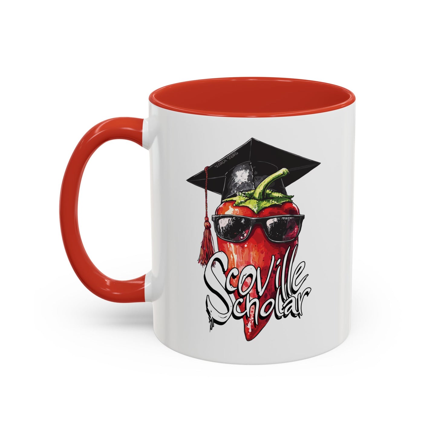 Scoville Scholar, Graduate Pepper Accent Mug