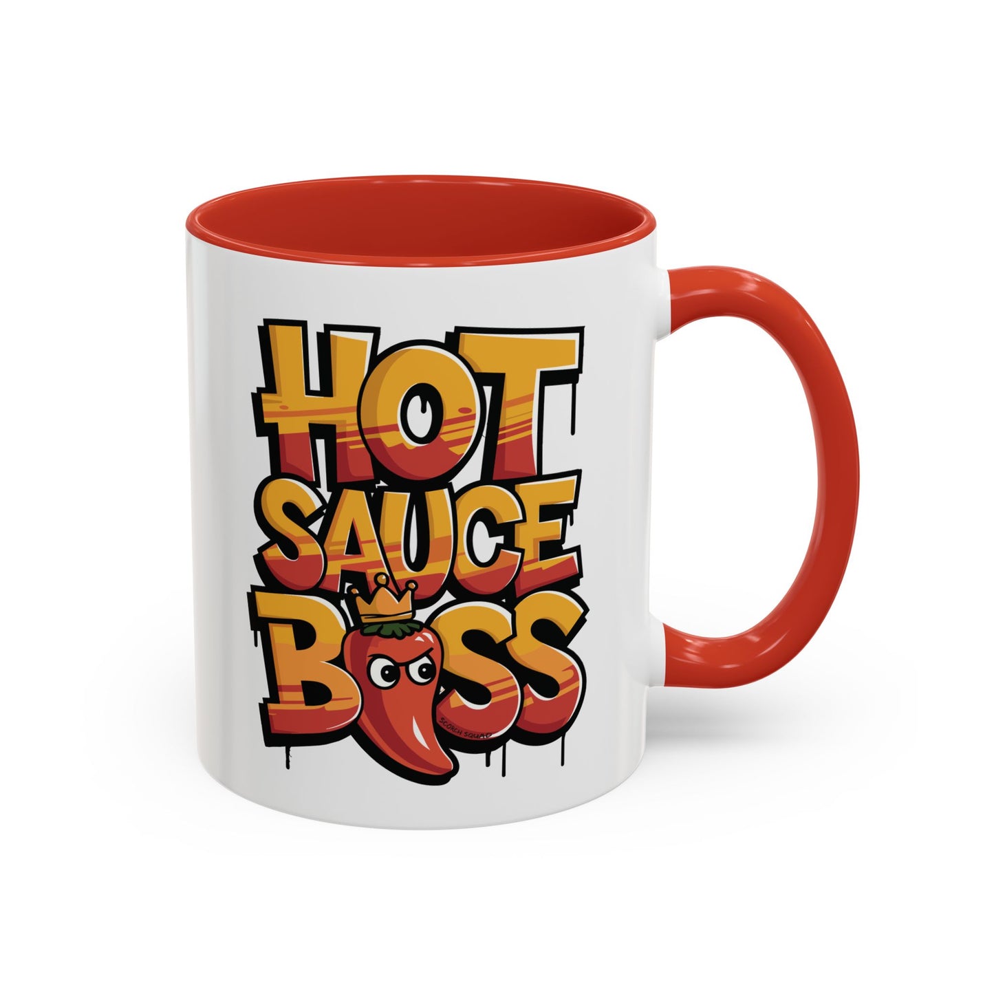 Hot Sauce Boss, Spicy Accent Mug