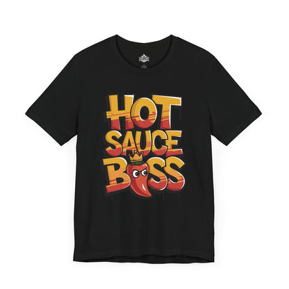 Hot Sauce Boss, Spicy Short Sleeve Tee Shirt