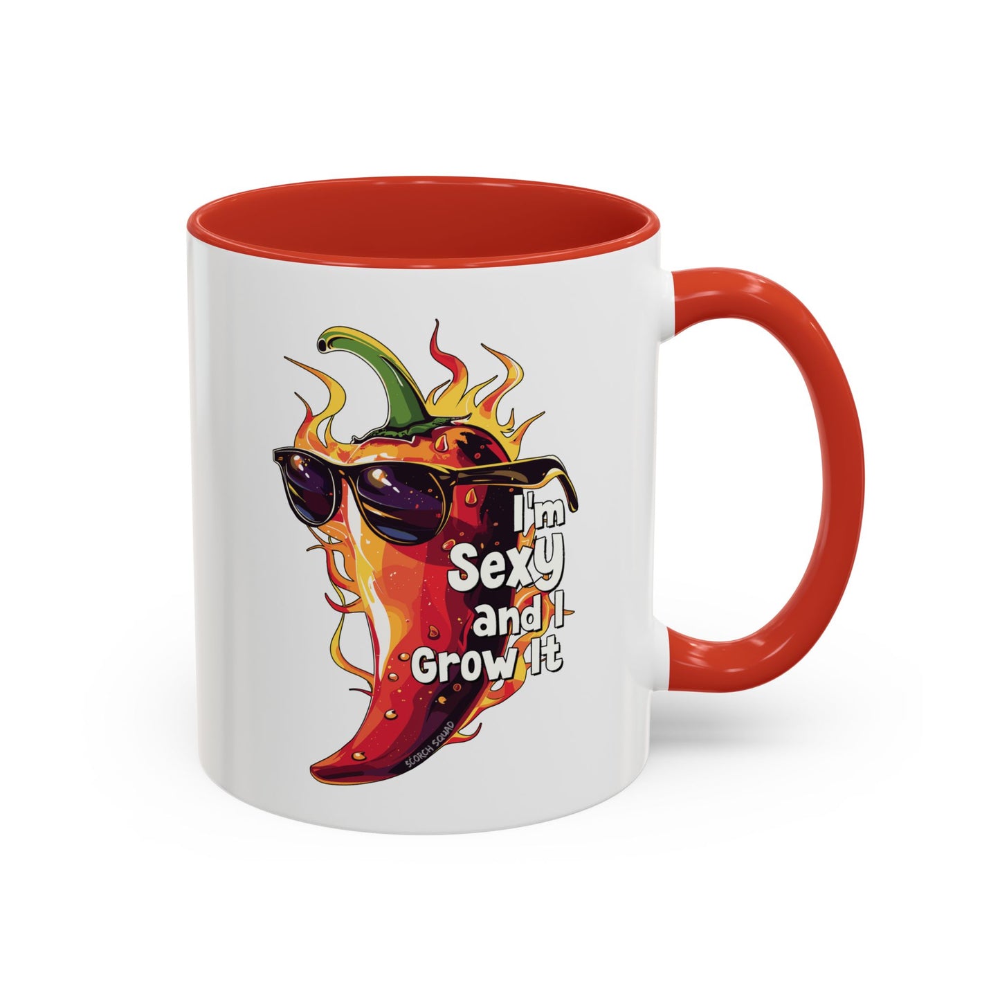 I'm Sexy And I Grow It, Hot Pepper Accent Mug