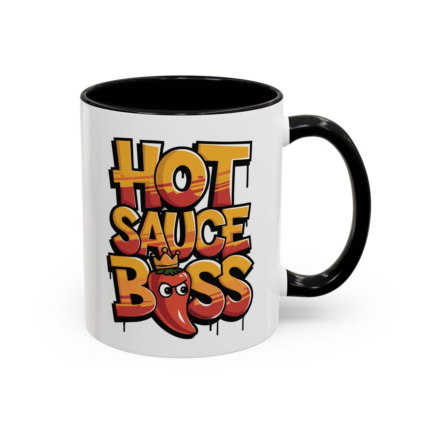 Hot Sauce Boss, Spicy Accent Mug