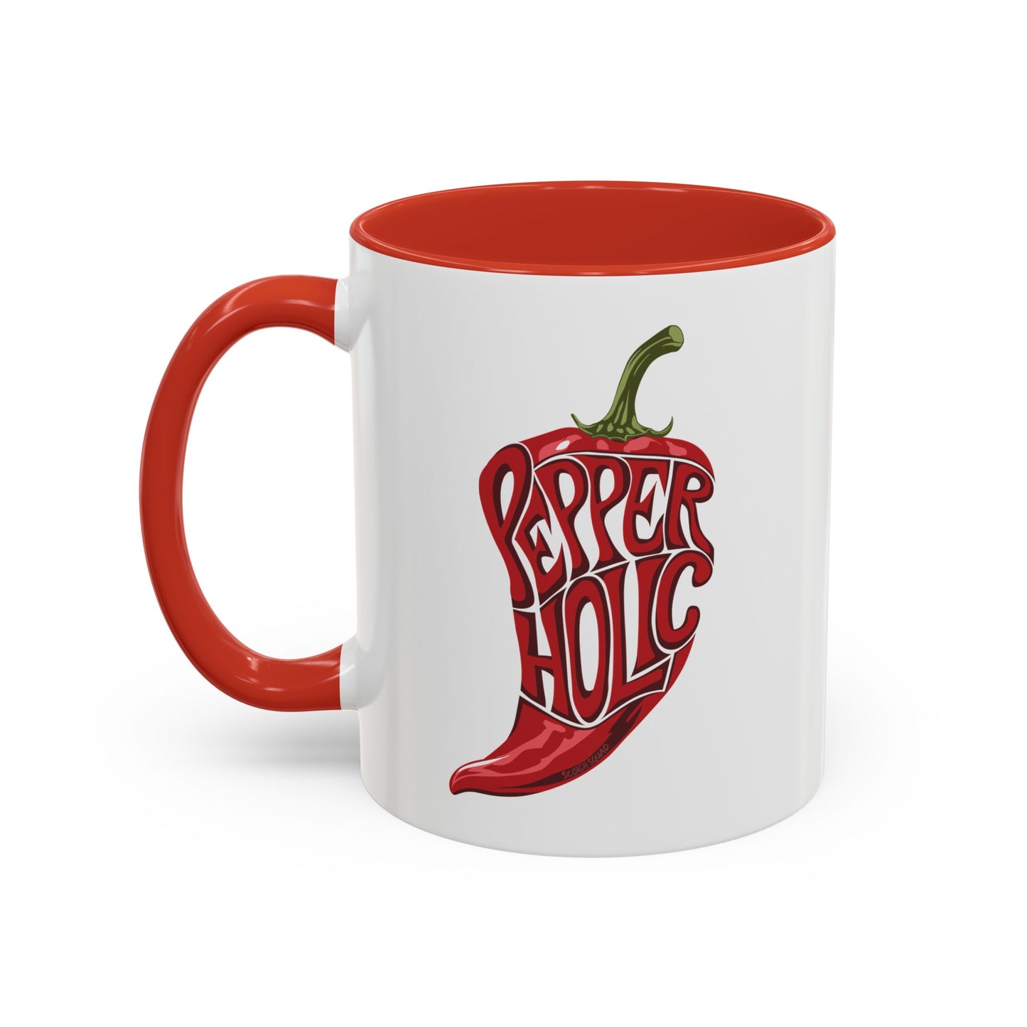 Pepperholic, Hot Chili Pepper Accent Mug