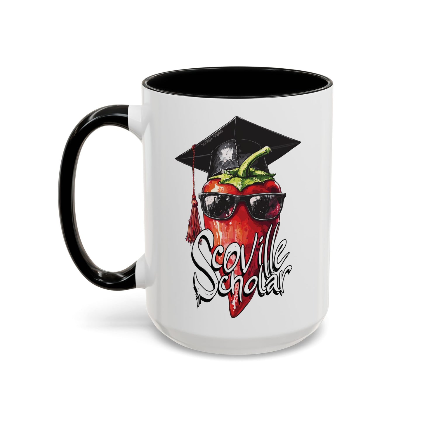 Scoville Scholar, Graduate Pepper Accent Mug