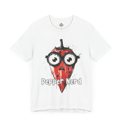 Pepper Nerd, Hot Pepper Short Sleeve T-Shirt