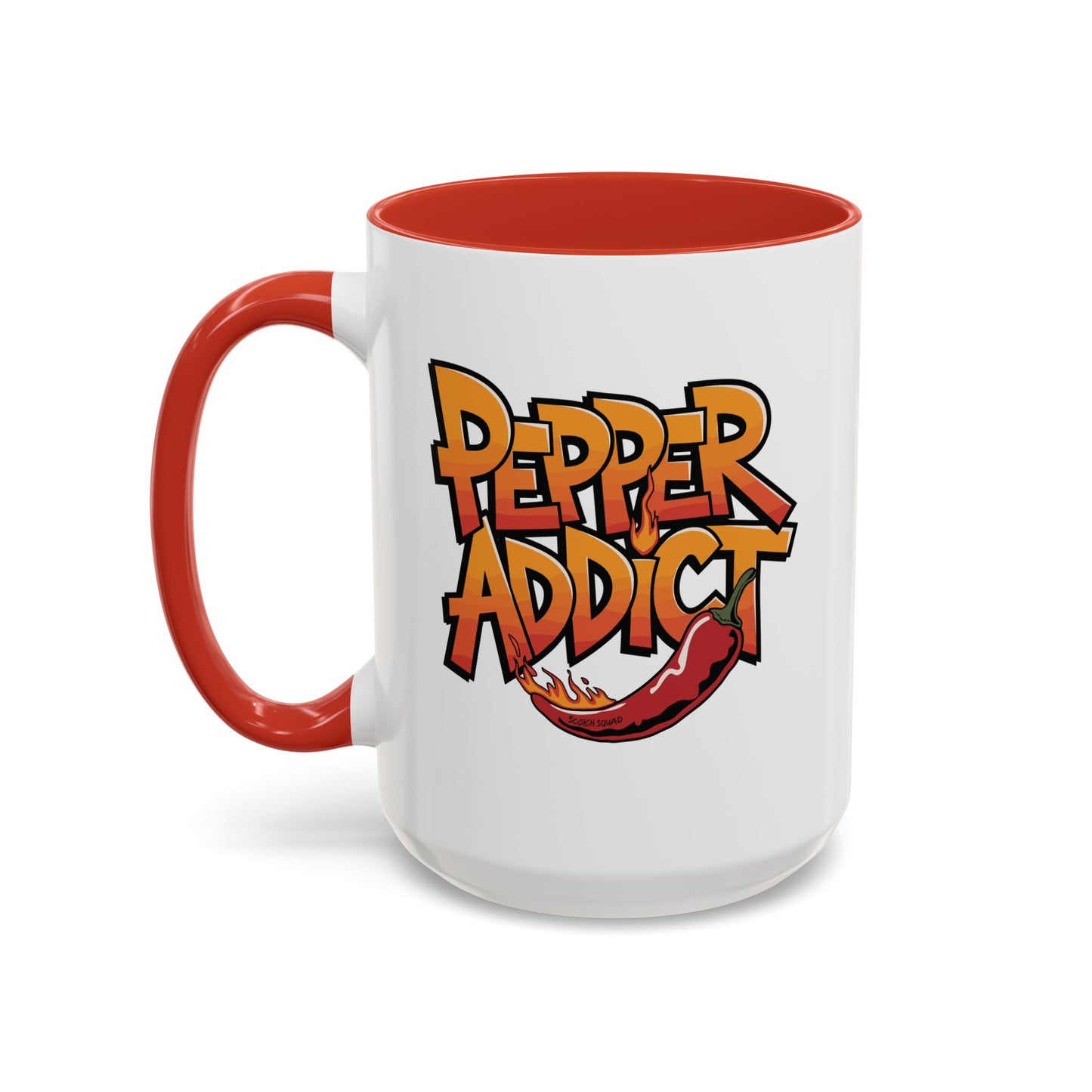 Pepper Addict, Pepper Lovers Accent Mug