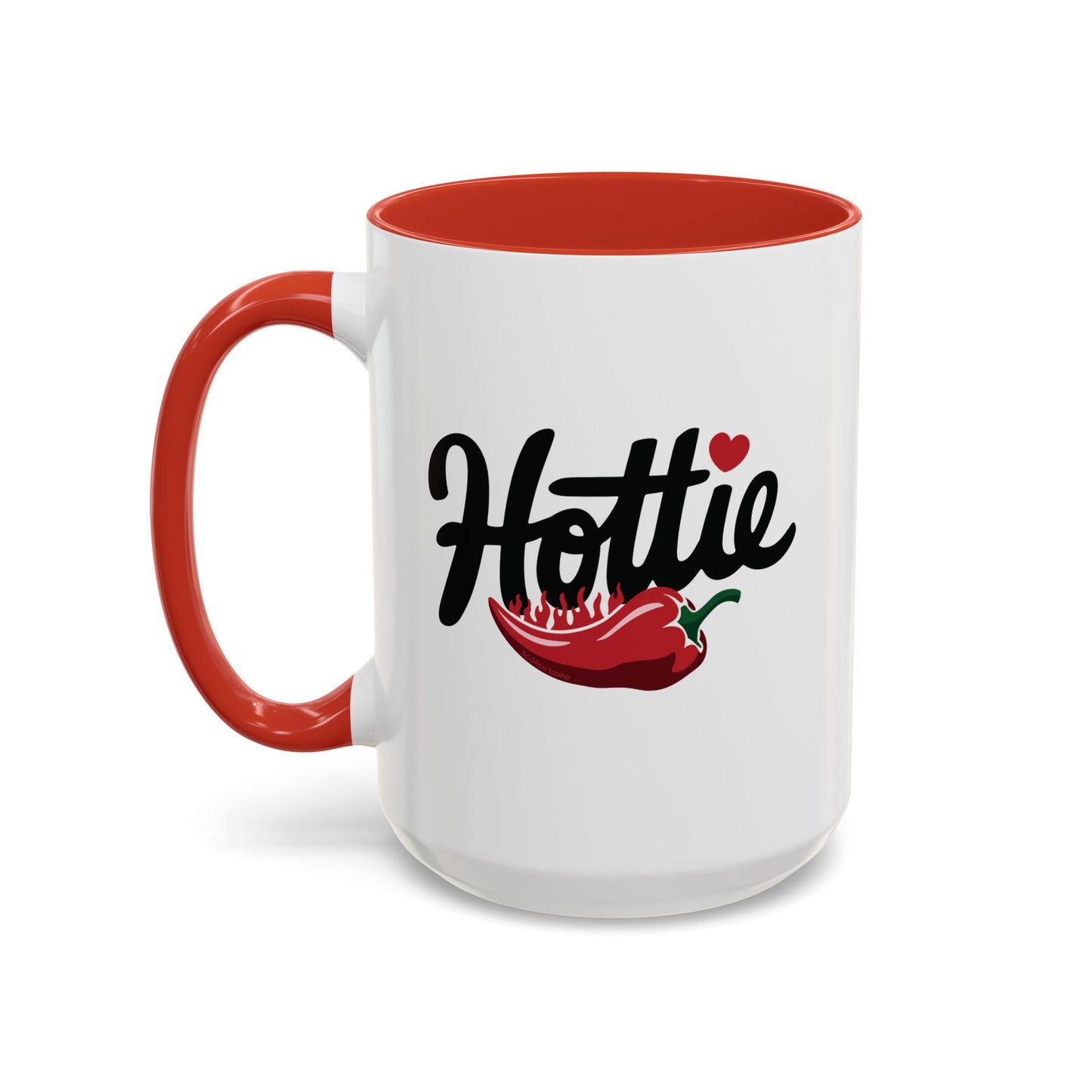 Hottie, Flaming Pepper Accent Mug