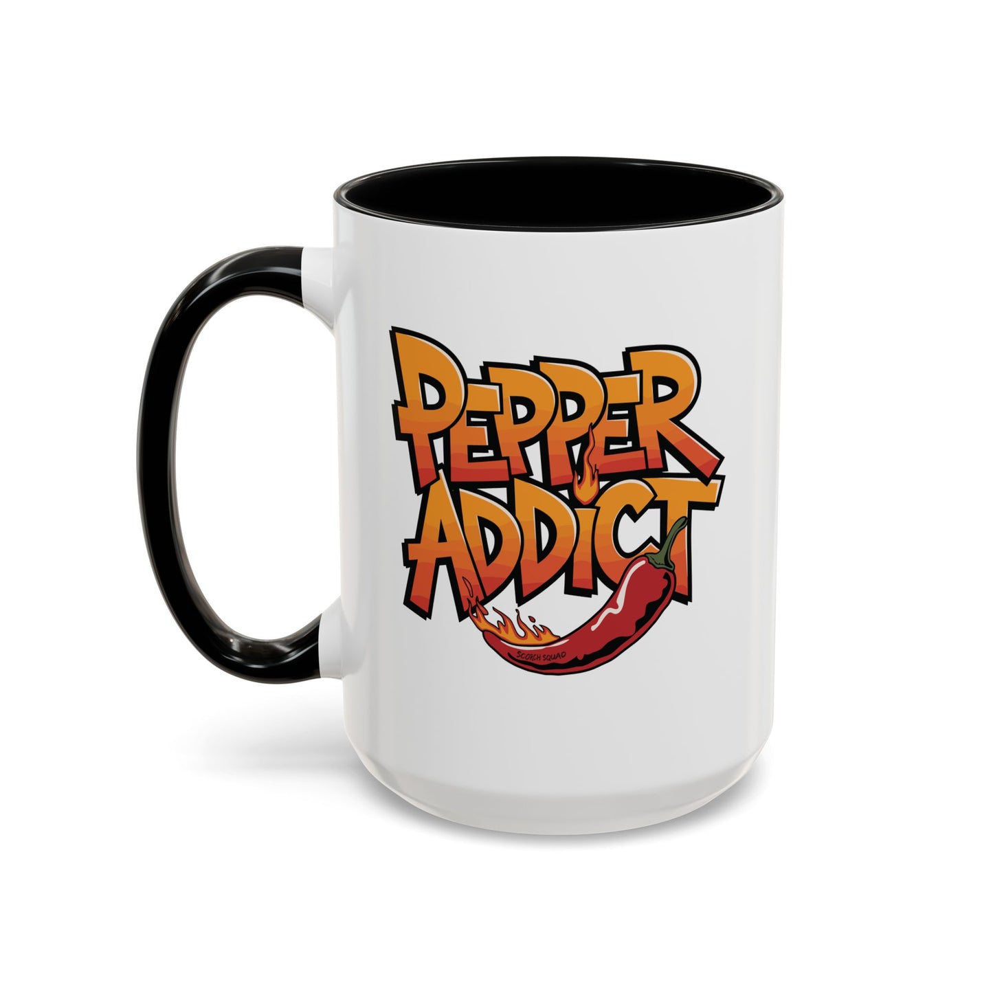 Pepper Addict, Pepper Lovers Accent Mug