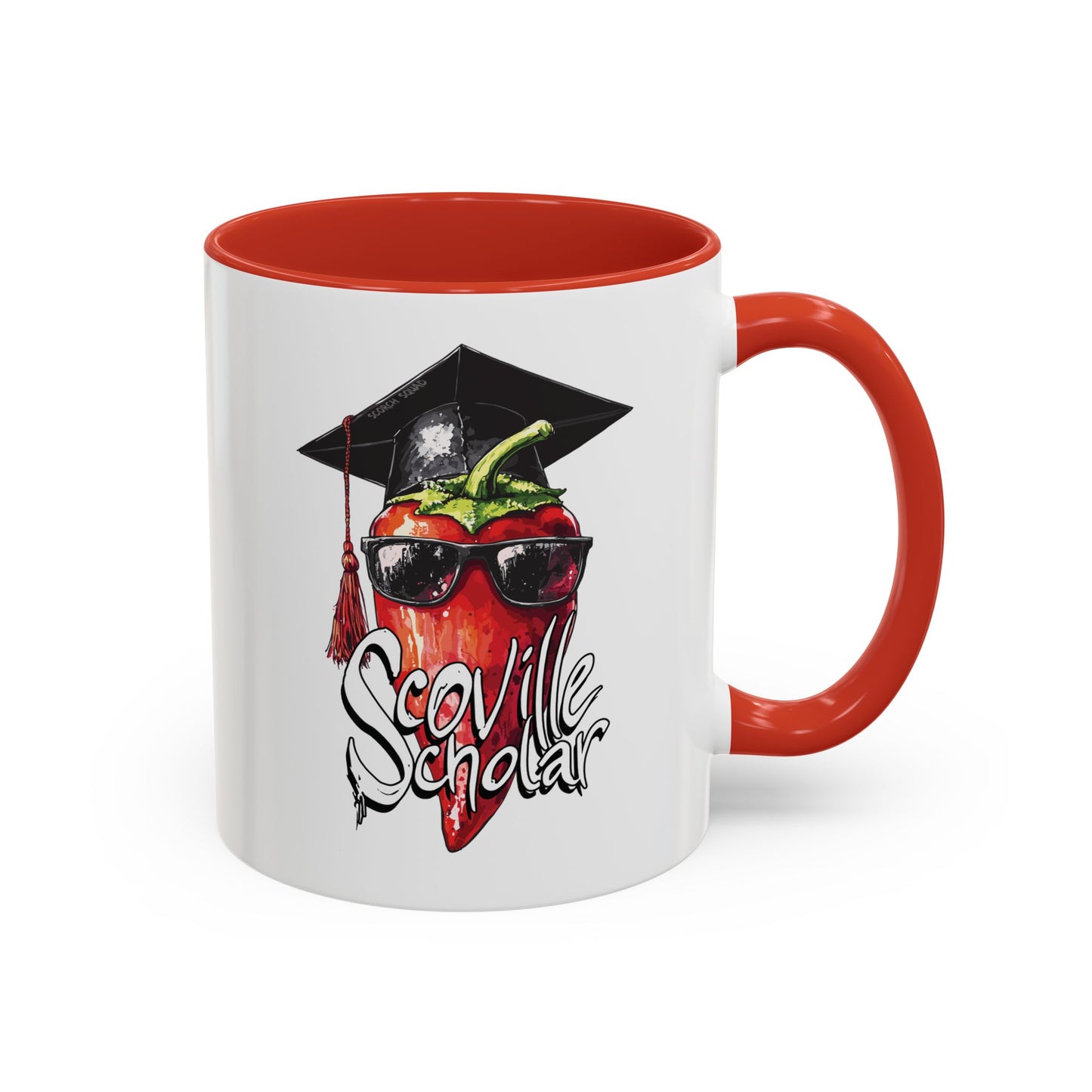 Scoville Scholar, Graduate Pepper Accent Mug