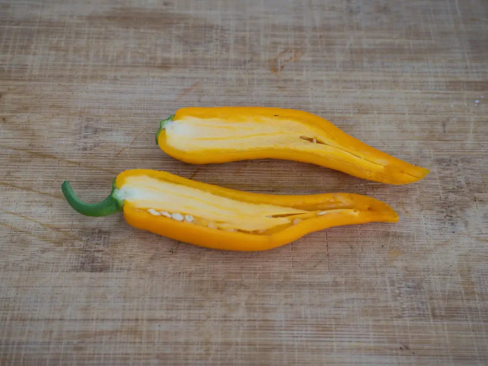 Large Orange Thai Pepper Seeds: Blend of Sweet and Spicy